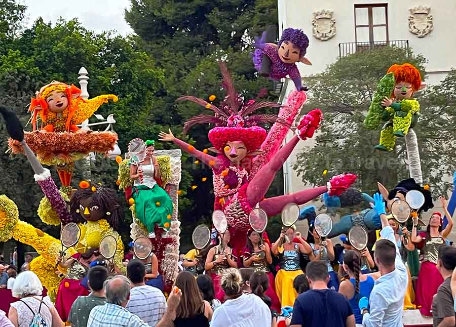 batalla de flores Fest in Valencia